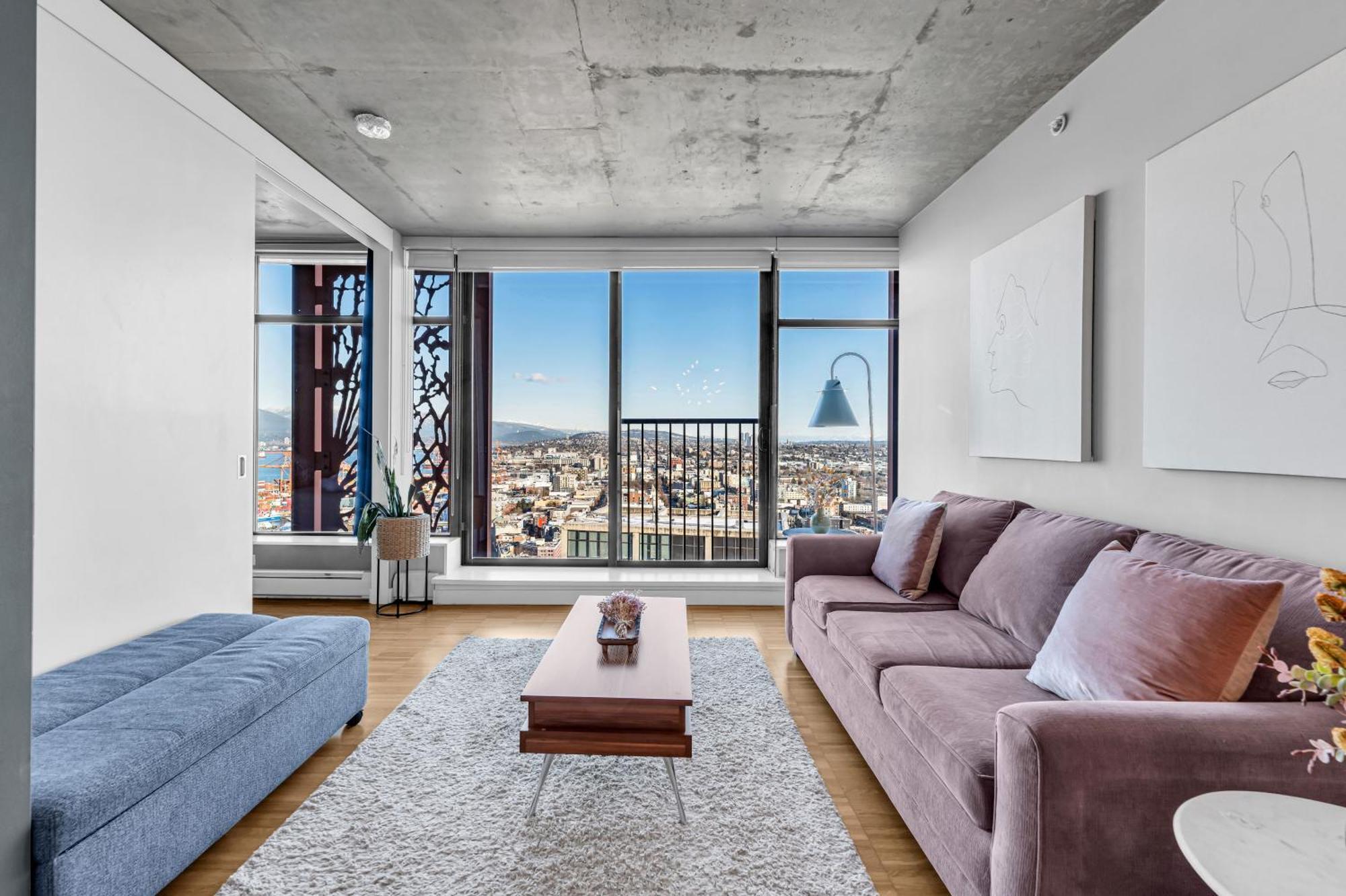 Water Views, 40Th Floor Sub-Penthouse! Entire Condo In The Heart Of Vancouver City Centre Ngoại thất bức ảnh
